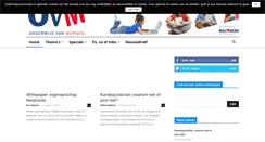 Desktop Screenshot of onderwijsvanmorgen.nl